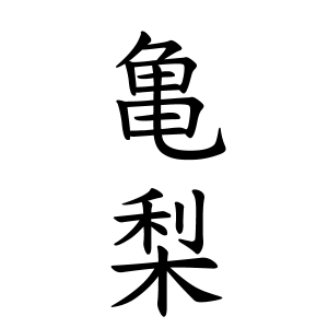 亀梨さんの名字の由来や読み方 全国人数 順位 名字検索no 1 名字由来net 日本人の苗字 姓氏99 を掲載
