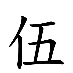 伍さんの名字の由来や読み方 全国人数 順位 名字検索no 1 名字由来net 日本人の苗字 姓氏99 を掲載