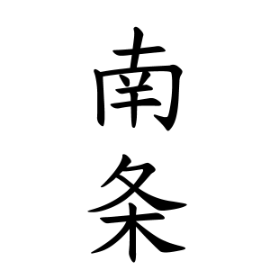 南条さんの名字の由来や読み方 全国人数 順位 名字検索no 1 名字由来net 日本人の苗字 姓氏99 を掲載